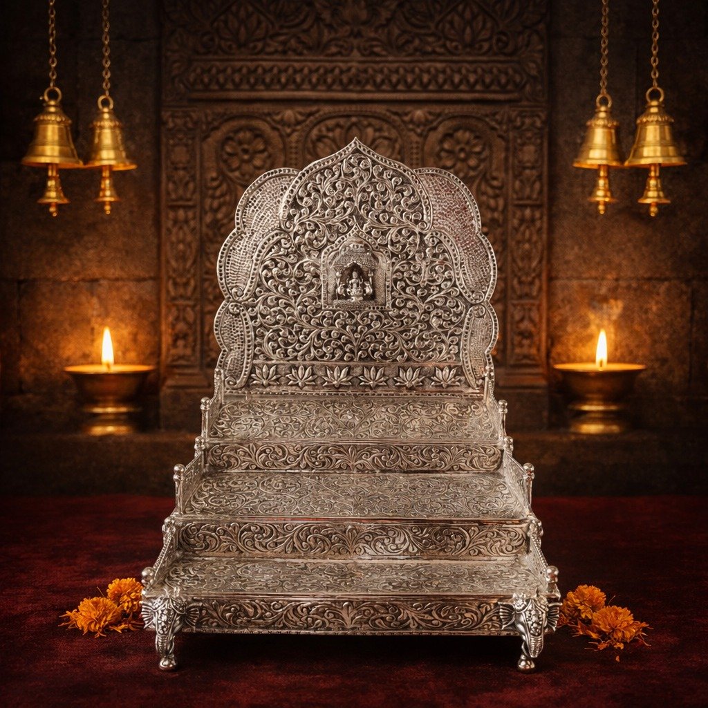 Brass Ganesh Idol - 3 inch